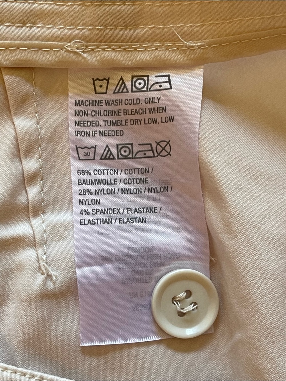 SUSAN GRAVER WEEKEND KHAKI CAPRIS SZ 16 EUC - Picture 8 of 8